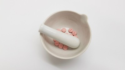 粉红色的平板电脑