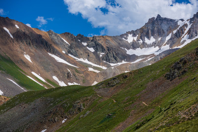 斯奈费尔斯山荒野中的山景