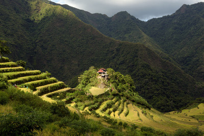 Batad Rice Terraces，巴拿威，菲律宾。