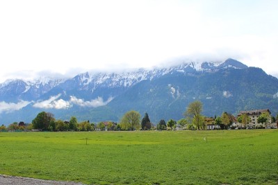 瑞士因特拉肯山村