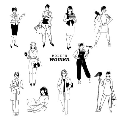 现代女性组