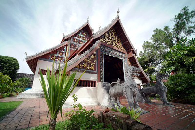 佛教寺庙Wat Nong Bua，南省，泰国北部。