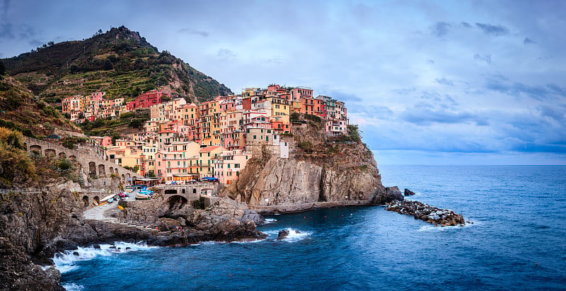 《暮光之城》在Manarola