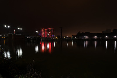 夜晚的糖城