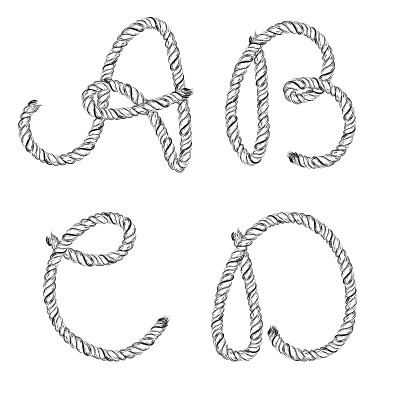 绳索刻字