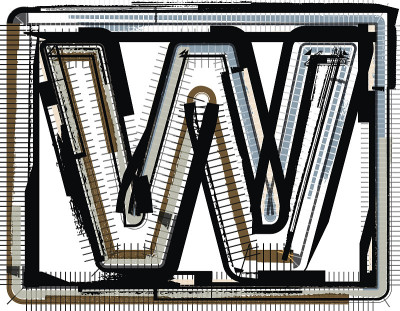 字体W