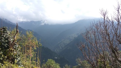 美丽的甘托克山谷