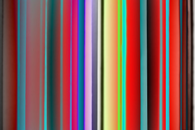垂直百叶窗描绘了一个剥离图像像多色条形码