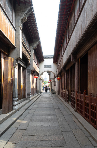 中国江南古镇的风景