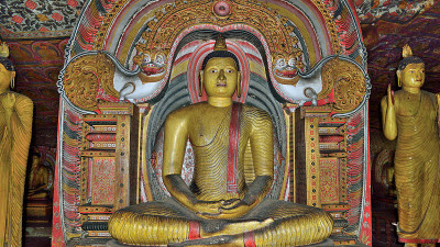 斯里兰卡(亚洲)丹布拉石窟寺群(金庙)