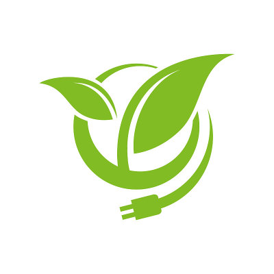 生物能源标志设计矢量环保可再生图标符号插图