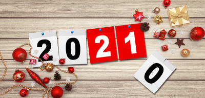新年快乐。从2021年开始