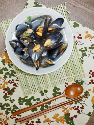 亚洲食物贻贝汤