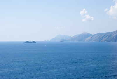 景观Amalfi海岸