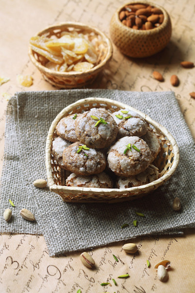 姜皱纹饼干
