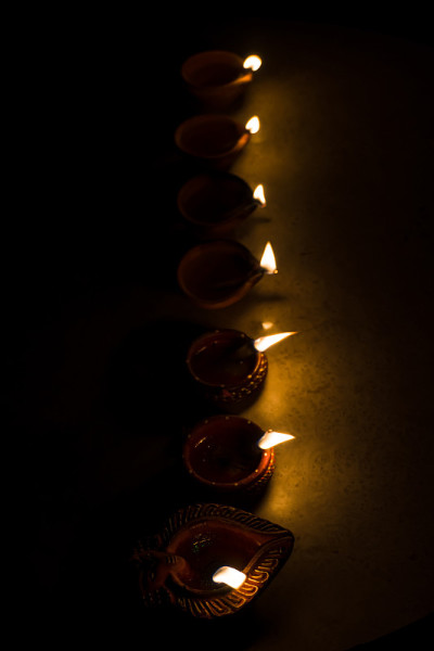 排灯节(Diwali Diya，油灯)也被称为天后