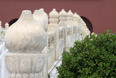 中国北京的天安门景观建筑