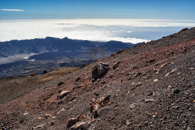 特内里费加那利群岛泰德火山景观