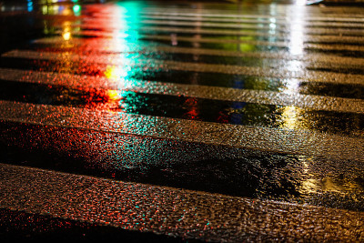 大城市的雨夜