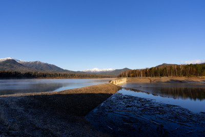 日本北海道的旧混凝土桥