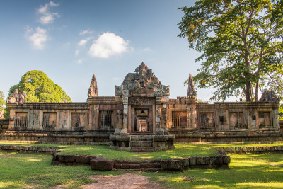 泰国Muangtam Castle或Prasat Muang Tam, Buri Ram