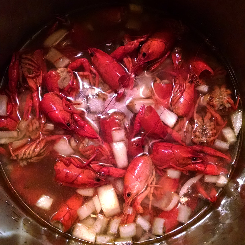 小龙虾煮