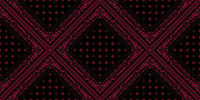 Seamless pattern based on ornament paisley Bandana