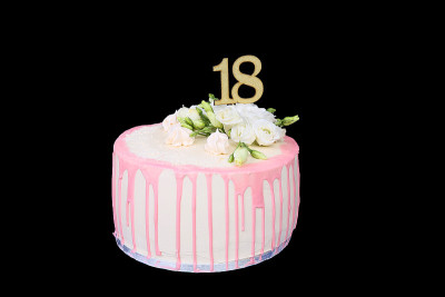 你十八岁生日的生日蛋糕