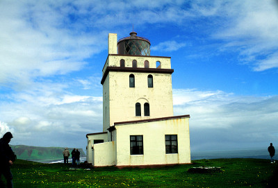 Dyrholaey灯塔、冰岛