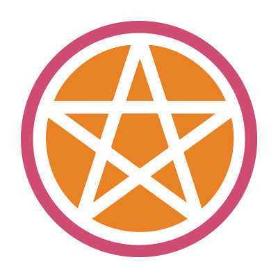 魔法，五角星，五角星，护身符，魔法图标