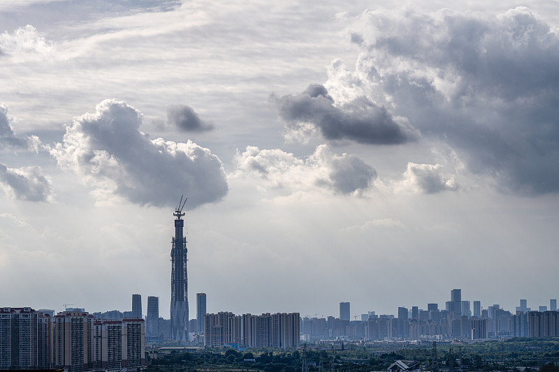 城市的天空边界