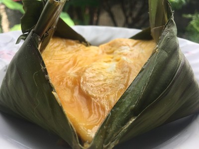 香蕉叶煎蛋