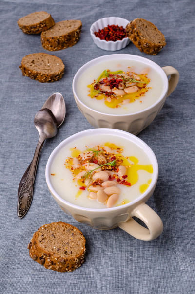 蔬菜奶油豆汤