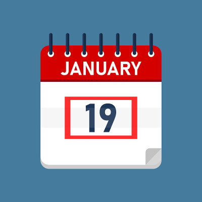 1月19日日历