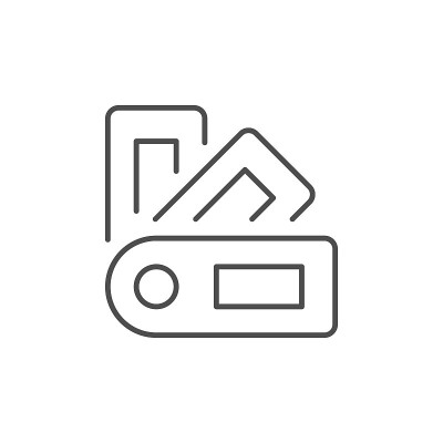 颜色样品线轮廓图标