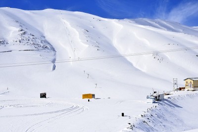 Barf Anbar, Fereydunshahr滑雪场，伊斯法罕，伊朗