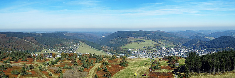 德国Sauerland地区威林根全景图