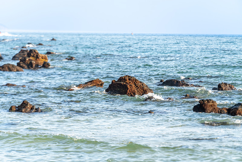 中国广西北海涠洲岛的海滩