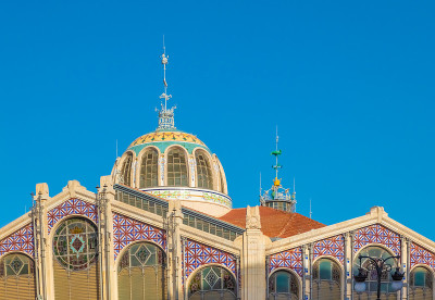哥伦布市场(Mercado de Colon Market)，西班牙瓦伦西亚市中心历史悠久的公共市场