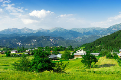 土耳其阿尔特文夏季山地高原