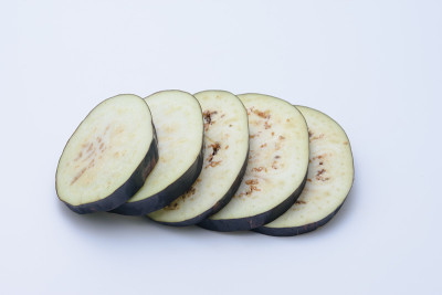 生茄子厚片