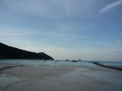 马来西亚的Redang island度假村