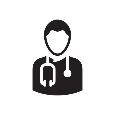 doctor icon logo illustration template