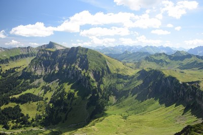 Hehlekopf和Hoher Ifen，奥地利