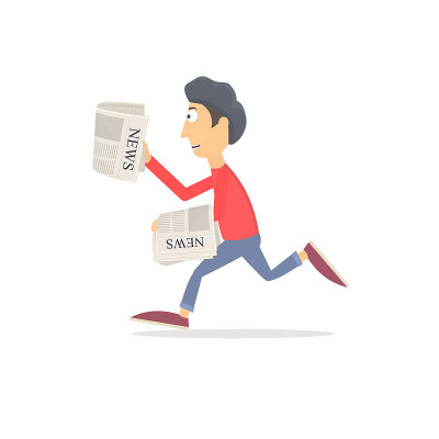 Paperboy. Newsboy