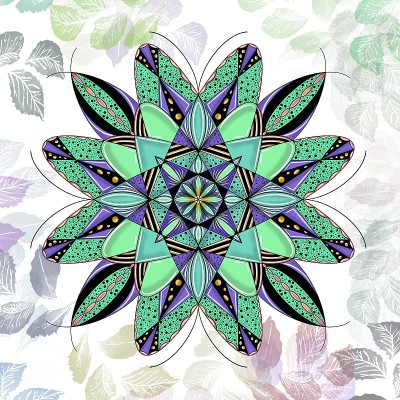 绿花曼荼罗插图