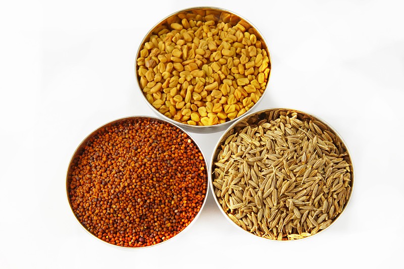 茴香籽，茴香籽和芥菜籽