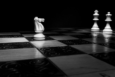 棋盘上的象棋