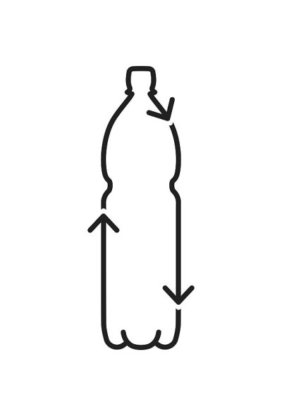 塑料瓶回收图标