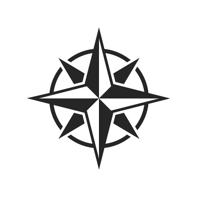 指南针矢量图